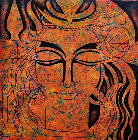 Lord Shiva Painting by Akash Bhisikar | Saatchi Art