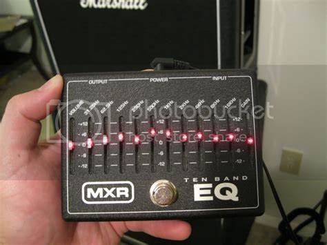 MXR 10 band EQ settings. - Amps - Harmony Central