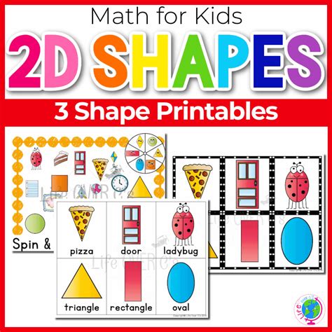 Free Printable 2d Shape Activities - Printable Form, Templates and Letter