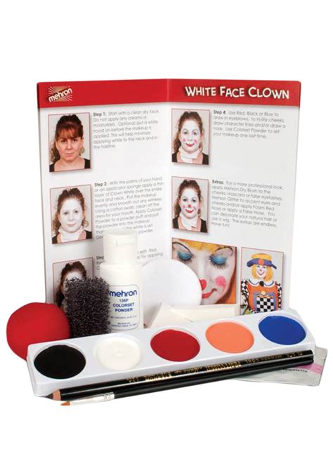 Clown Costume Makeup Kit | Clown Accessories