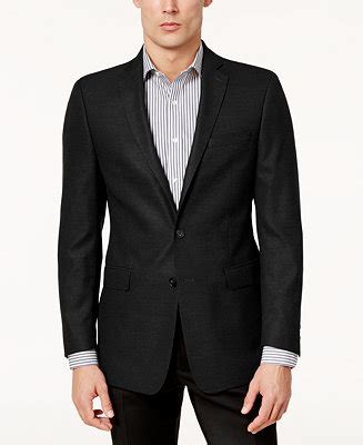 Calvin Klein Men's Slim-Fit Stretch Sport Coat - Macy's