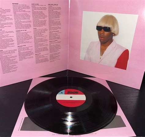 The Vinyl of Tyler, The Creator’s grammy winning album, “IGOR.” Music ...