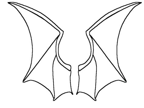 Printable Bat Wings