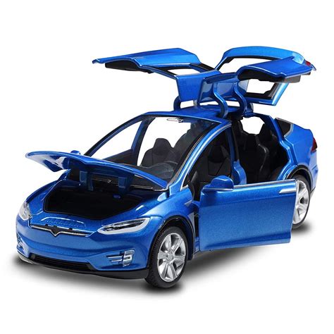 Diecast Toy 1:32 Scale Alloy Cars for Tesla Toy Model SUV Car Sound ...