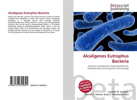 Alcaligenes Eutrophus Bacteria, 978-613-7-61562-1, 6137615626 ...