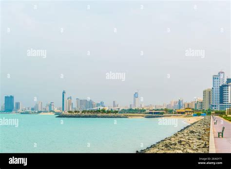 Skyline of Kuwait Stock Photo - Alamy