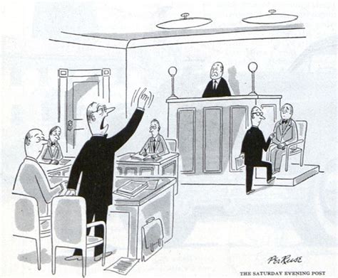 Cartoons: Courtroom Comedy | The Saturday Evening Post