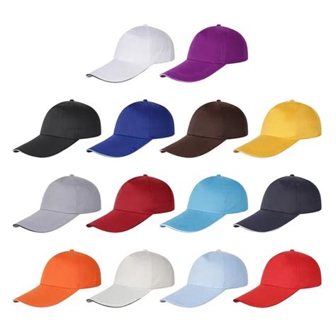 Different Colors Plain Baseball Cap Promotional Baseball Cap - Buy ...