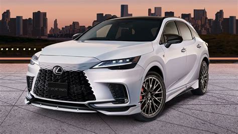 Look sharp! 2023 Lexus RX gets sportier F Sport tuning and design parts ...