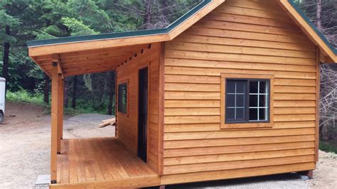 12×16 Cabin with 6′ Porch – Oregon TimberWerks