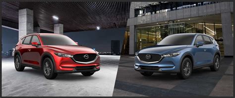 Difference Between The 2021 Mazda CX-5 Sport and CX-5 Touring