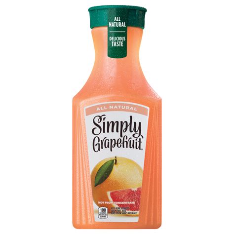 Save on Simply Grapefruit Juice All Natural Order Online Delivery | GIANT