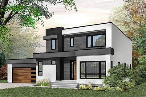 Design Home Modern House Plans Modern house plan for a sloping lot - Oxilo