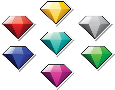 Chaos Emeralds Png - PNG Image Collection