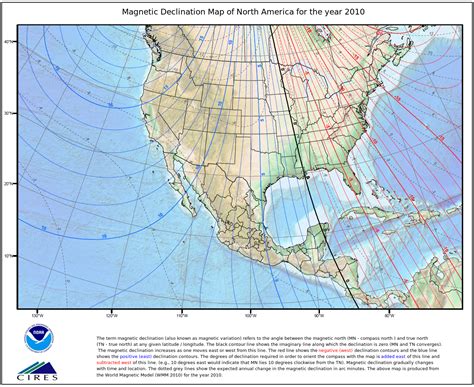 Magnetic Declination (Variation)