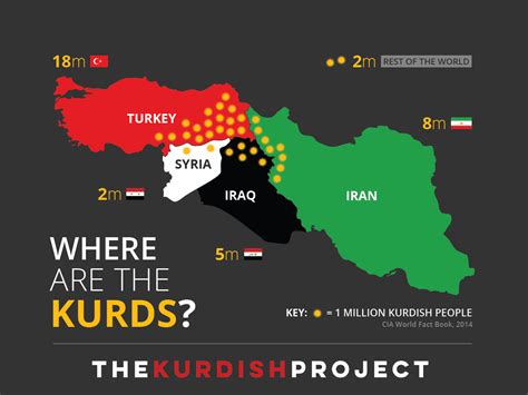 Kurdistan Map | The Kurdish Project