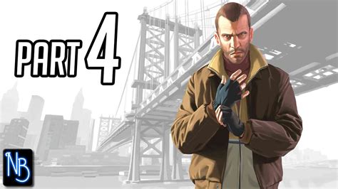 Grand Theft Auto 4 Walkthrough Part 4 No Commentary - YouTube