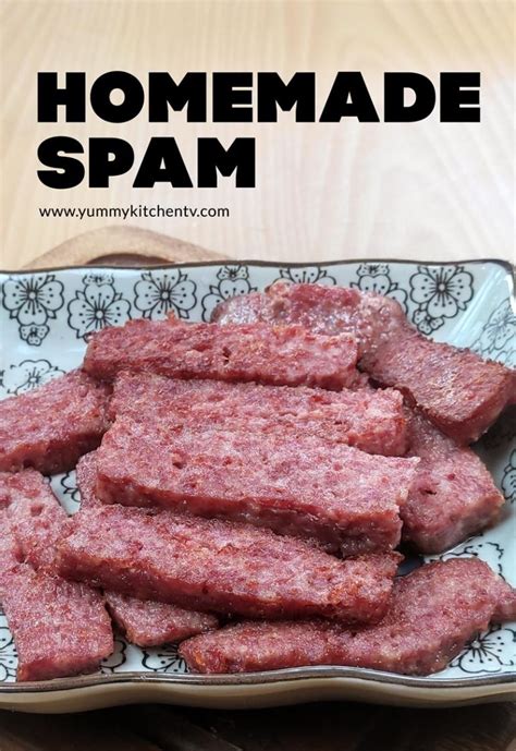 Homemade Spam- An easy luncheon meat recipe-Yummy Kitchen