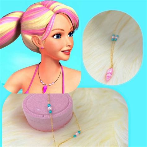 Merliah Mermaid Tale Pearl Necklace, Shell Mermaid Necklace, Gift for ...