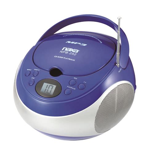 Portable MP3/CD Player with AM/FM Stereo Radio – Naxa Electronics