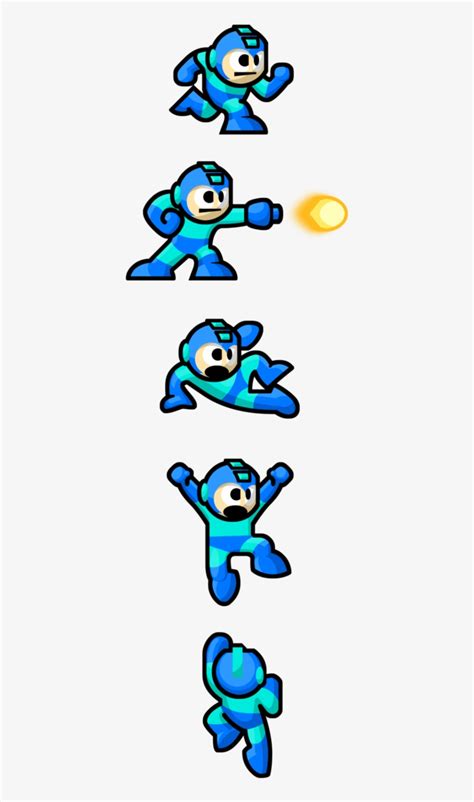 Megaman "sprites"-in Action By Waneblade On Deviantart - Megaman 8 Bit ...