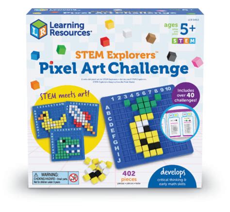 STEM Explorers™ Pixel Art Challenge (Learning Activity) | Scholastic ...