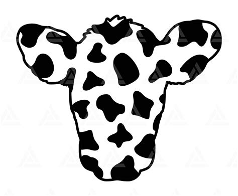 Cow Head Svg Cow Print Svg Cow Spots Pattern Animal Print - Etsy Australia