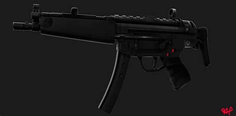 SAS MP5 free VR / AR / low-poly 3D model | CGTrader