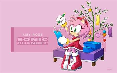 Yuji Uekawa Amy artwork for the Sonic Channel : r/SonicTheHedgehog