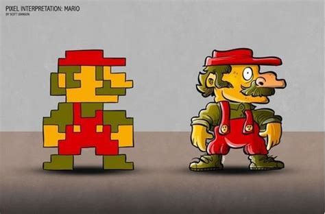 8 Bit Mario Enemies