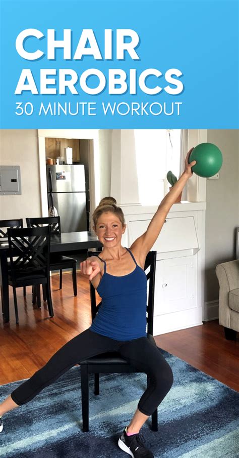 Chair Aerobics 30 Minute Workout - Caroline Jordan