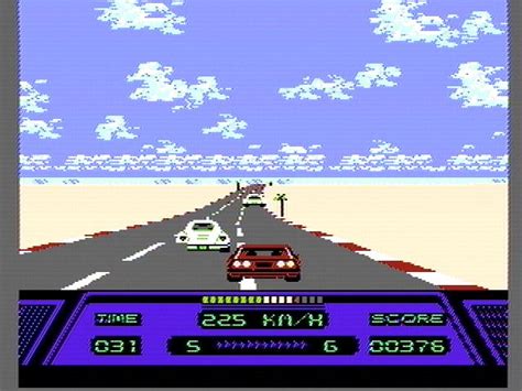 Screenshot of Rad Racer (NES, 1987) - MobyGames