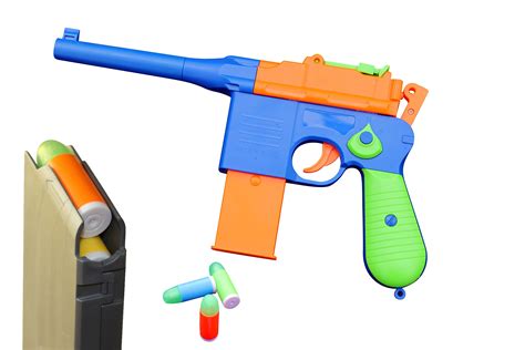 Buy ZAHAR Toys Toy s for Boys Mauser c96 - Colorful Pistol - Set of ...