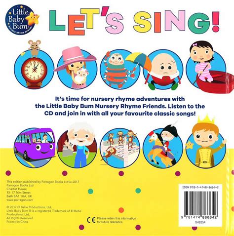 Lïttle Baby Bum: Let's Sïng! (Wïth CD) - Nursery Rhymes 粉丝 Art ...