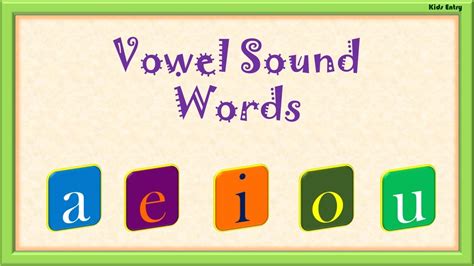 Aeiou Vowels