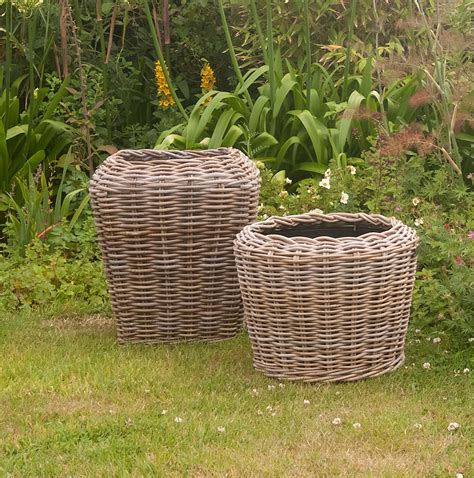 Rattan Planters