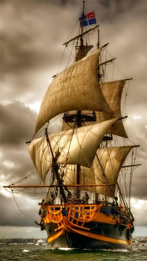 Ship With Sails Mobile Wallpapers - Wallpaper Cave