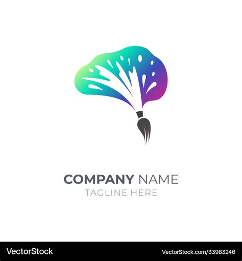 Creative art logo Royalty Free Vector Image - VectorStock