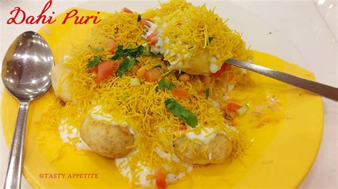 Dahi Puri Recipe / Dahi Sev Puri / Easy Chaat Recipes