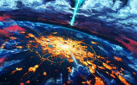 2880x1800 Apocalypse Cosmos Disaster Explosion World Macbook Pro Retina ...