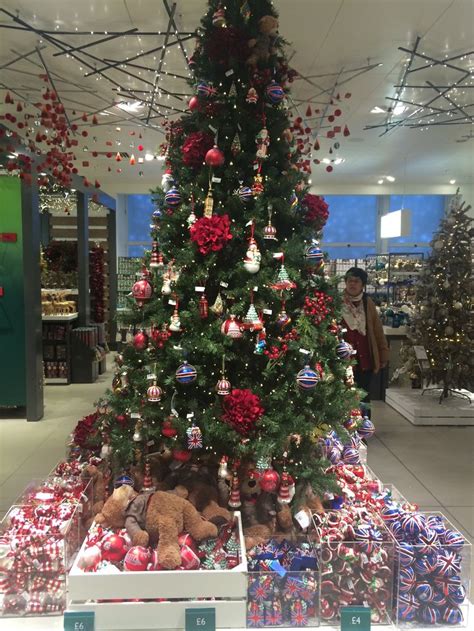 Colorful British-themed Christmas tree decorations #JohnLewisChristmas ...