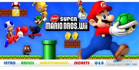 You May Download Best Here: NEW SUPER MARIO BRO WII CHEATS