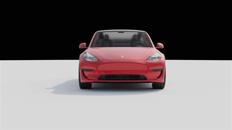 Tesla Model 3 All Colors 3D Model - TurboSquid 2084810