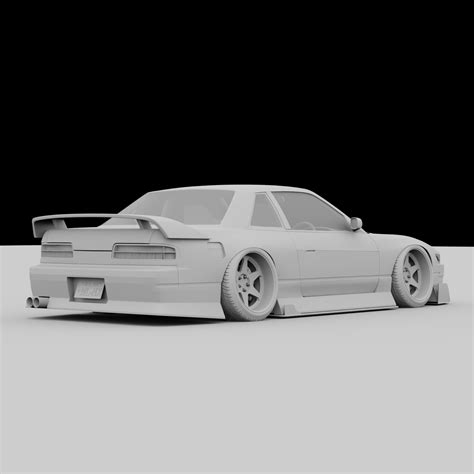 Nissan s13 180sx 3D model - TurboSquid 1701754