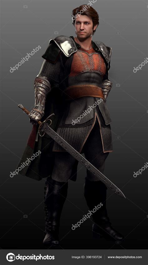 Fantasy Medieval Warrior Chainmail Armor Stock Photo by ©Ravven 396193724