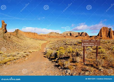 Road to Interstate 70 stock image. Image of clouds, formation - 4001539