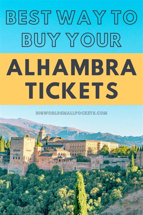 Best Way to Buy Alhambra Tickets + 5 Top Tips For Visiting - Big World ...