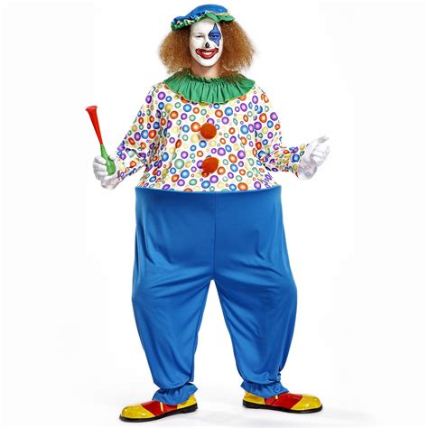 Crazy Clown Adult Costume - SpicyLegs.com