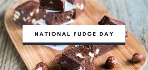 National Fudge Day - June 16, 2023 - Happy Days 365