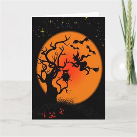 Spooky Halloween Card | Zazzle.com